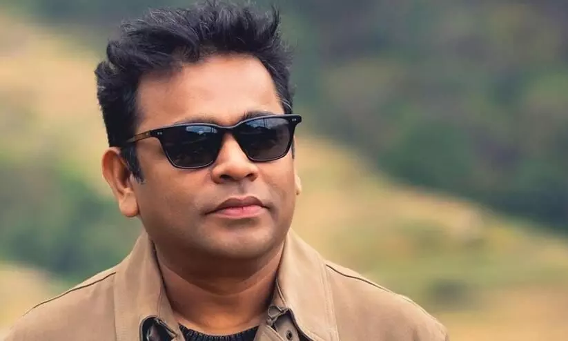 A. R Rahman Shares  Nikhil Prabass Son On Tweeter