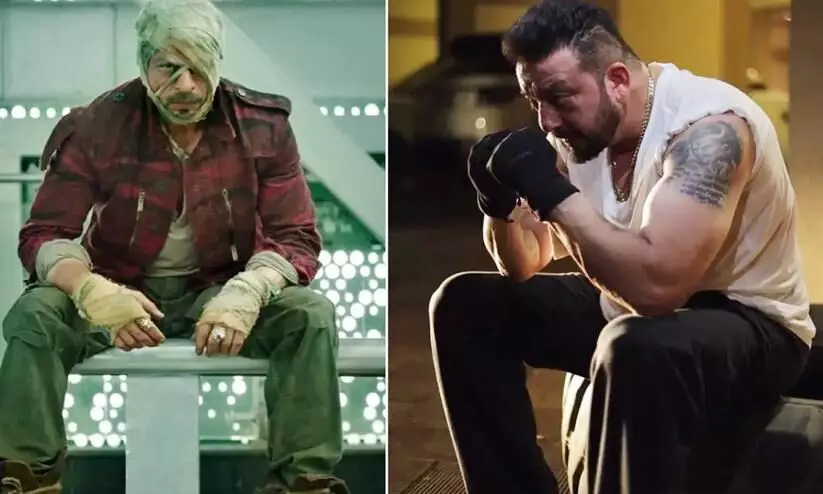 Sanjay Dutt and Shah Rukh Khan reunite for a big action scene in Jawan Sanjay Dutt and Shah Rukh Khan reunite for a big action scene in Jawan