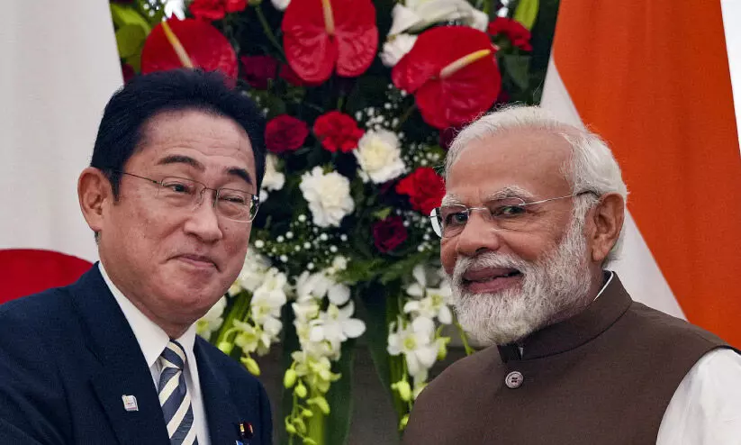 സഹകരണം വർധിപ്പിക്കാൻ ഇന്ത്യ-ജപ്പാൻ ധാരണ സഹകരണം വർധിപ്പിക്കാൻ ഇന്ത്യ-ജപ്പാൻ ധാരണ