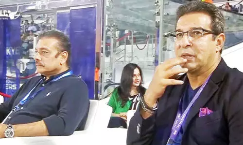 ലെ​ജ​ൻ​ഡ്സ് ലീ​ഗ് ക്രിക്കറ്റ്; ആ​വേ​ശ​മാ​യി വ​സിം അ​ക്ര​മും ര​വി​ശാ​സ്ത്രി​യും