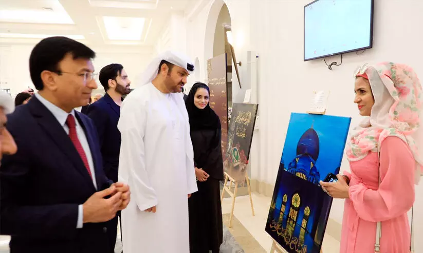 ആയ ആർട്ട് എക്സിബിഷൻ സംഘടിപ്പിച്ചു ആയ ആർട്ട് എക്സിബിഷൻ സംഘടിപ്പിച്ചു