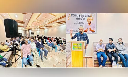 നന്മയിൽ മുന്നേറാൻ സംഘടിത ജീവിതത്തിലൂടെ കഴിയും -സി.ടി. സുഹൈബ്