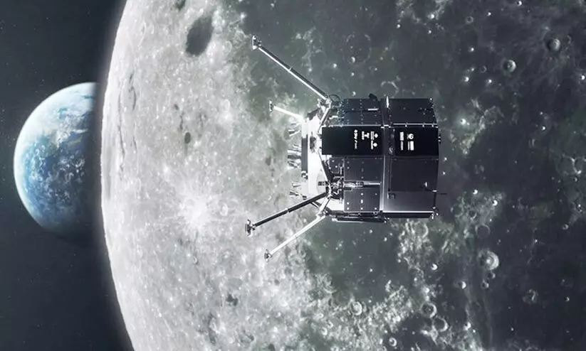 ‘റാ​ശി​ദ്​’ റോ​വ​ർ ച​ന്ദ്ര​ന്‍റെ ഭ്ര​മ​ണ​പ​ഥ​ത്തി​ൽ