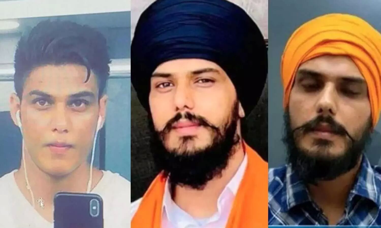 The search for nectar is intense;  Police released photos of various looks  Cops Suspect Amritpal Singh Changed Appearance, Share Many Looks