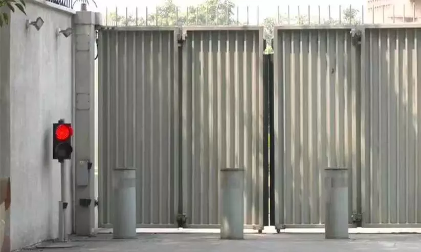 Barricades Outside UK High Commission In Delhi Removed