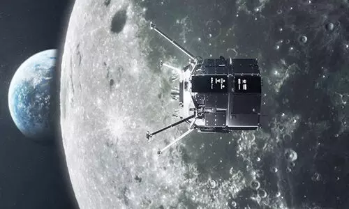 ‘റാ​ശി​ദ്​’ റോ​വ​ർ ച​ന്ദ്ര​ന്‍റെ ഭ്ര​മ​ണ​പ​ഥ​ത്തി​ൽ