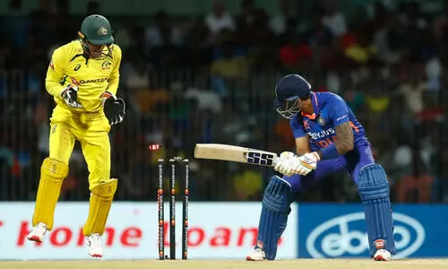 സൂര്യകുമാർ യാദവിന് എന്തുപറ്റി? തുടർച്ചയായ മൂന്നാം ഏകദിനത്തിലും ഗോൾഡൻ ഡക്ക്