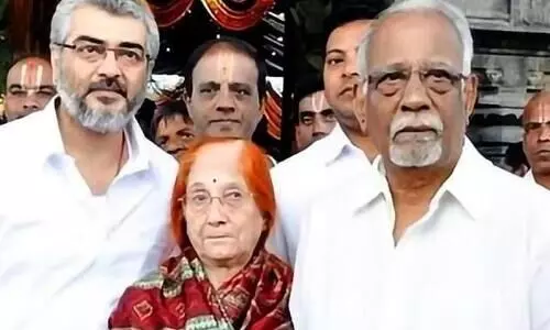 Actor Ajith Kumars father Subramaniam passes away
