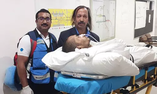 അപകടത്തിൽ പരിക്കേറ്റ്​ 10 മാസം സൗദിയിലെ ആശുപത്രിയിൽ; കൊൽക്കത്ത സ്വദേശിയെ നാട്ടിലെത്തിച്ചു