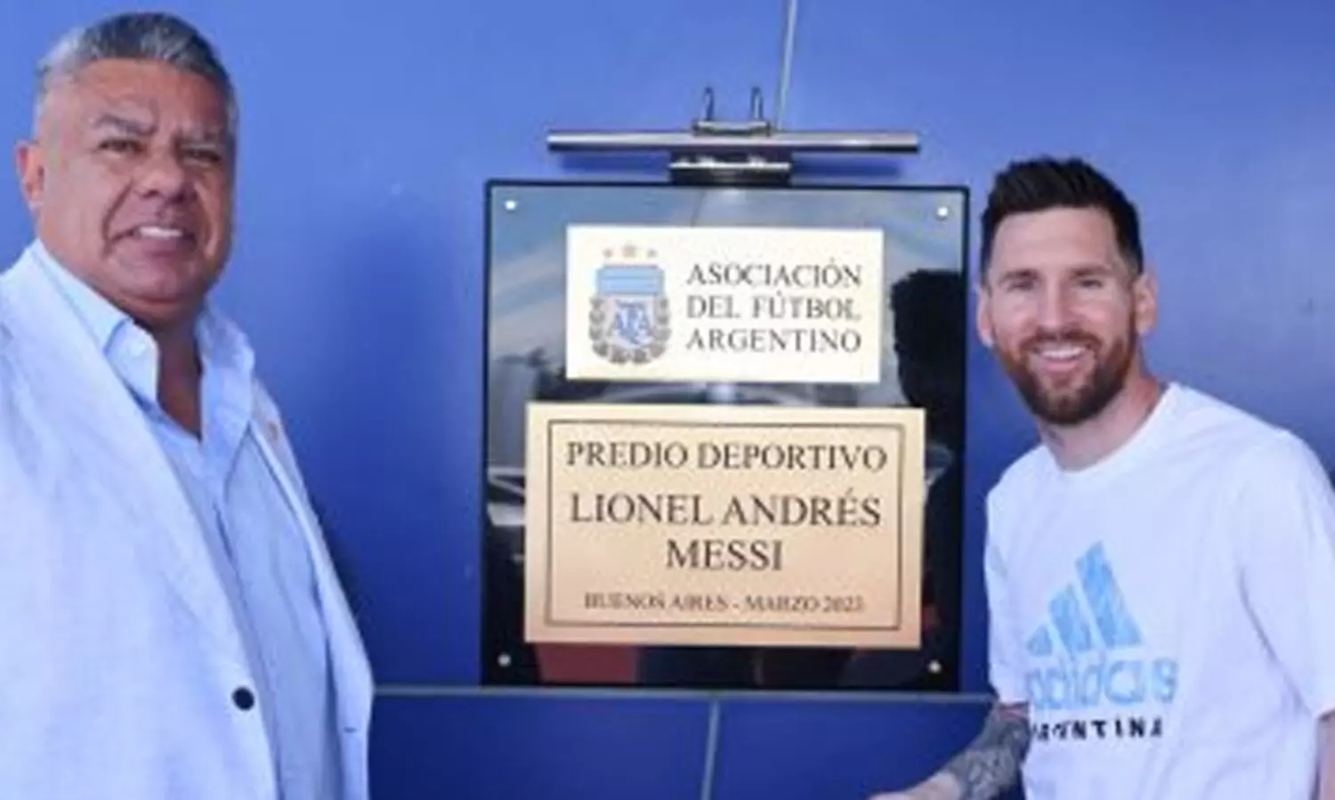 അർജന്‍റീന ടീം പരിശീലന കേന്ദ്രത്തിന് സൂപ്പർതാരം മെസ്സിയുടെ പേര് നൽകി