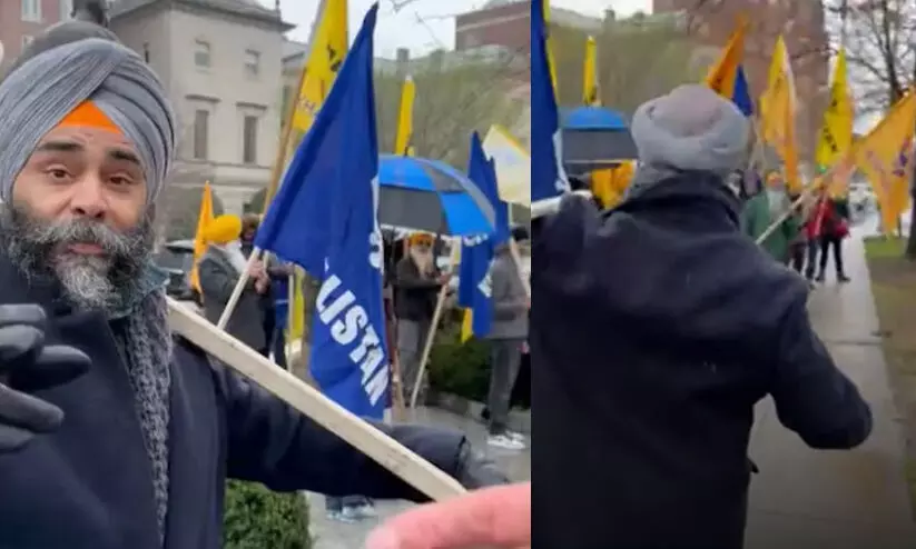 ഇന്ത്യൻ മാധ്യമപ്രവർത്തകന് യു.എസിൽ ഖലിസ്ഥാൻവാദികളുടെ ആക്രമണം