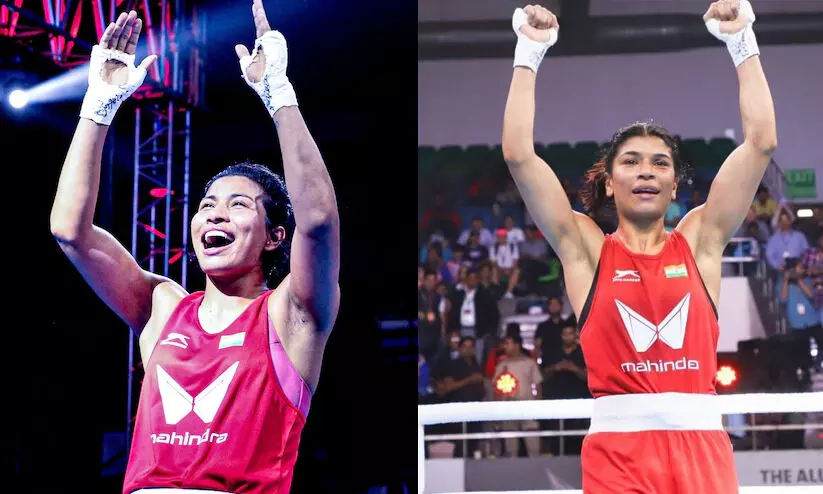 മെഡൽ ഇടിച്ചിട്ട് ലവ്‌ലിനയും നിഖത് സരീനും; ലോക വനിത ബോക്സിങ്ങിൽ ഇന്ത്യക്ക് രണ്ട് സ്വർണം കൂടി