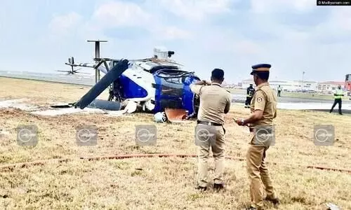 കോപ്റ്റർ അപകടത്തിൽ അന്വേഷണം പ്രഖ്യാപിച്ച് കോസ്റ്റ് ഗാർഡ്; റോട്ടറുകൾക്കും എയർഫ്രെയിമിനും കേടുപാട്