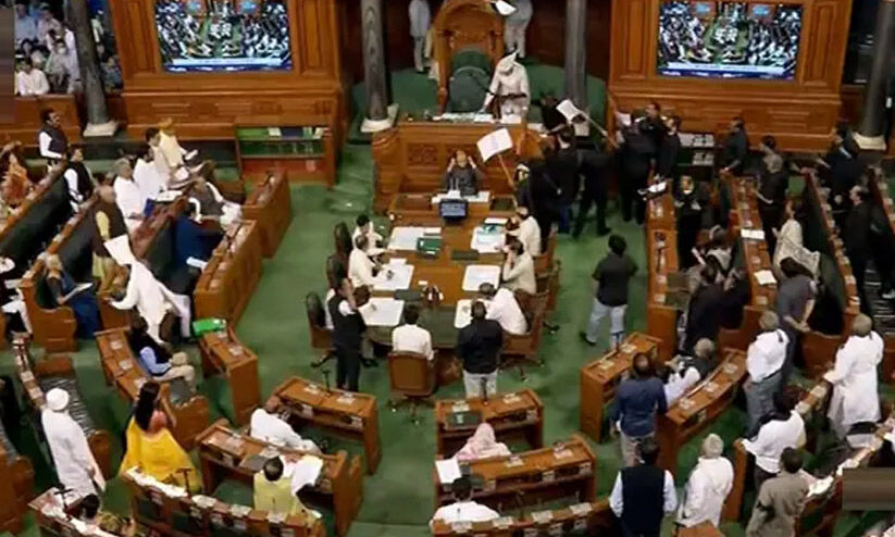 Rahul Gandhi: Opposition protests in Parliament, both houses adjourned