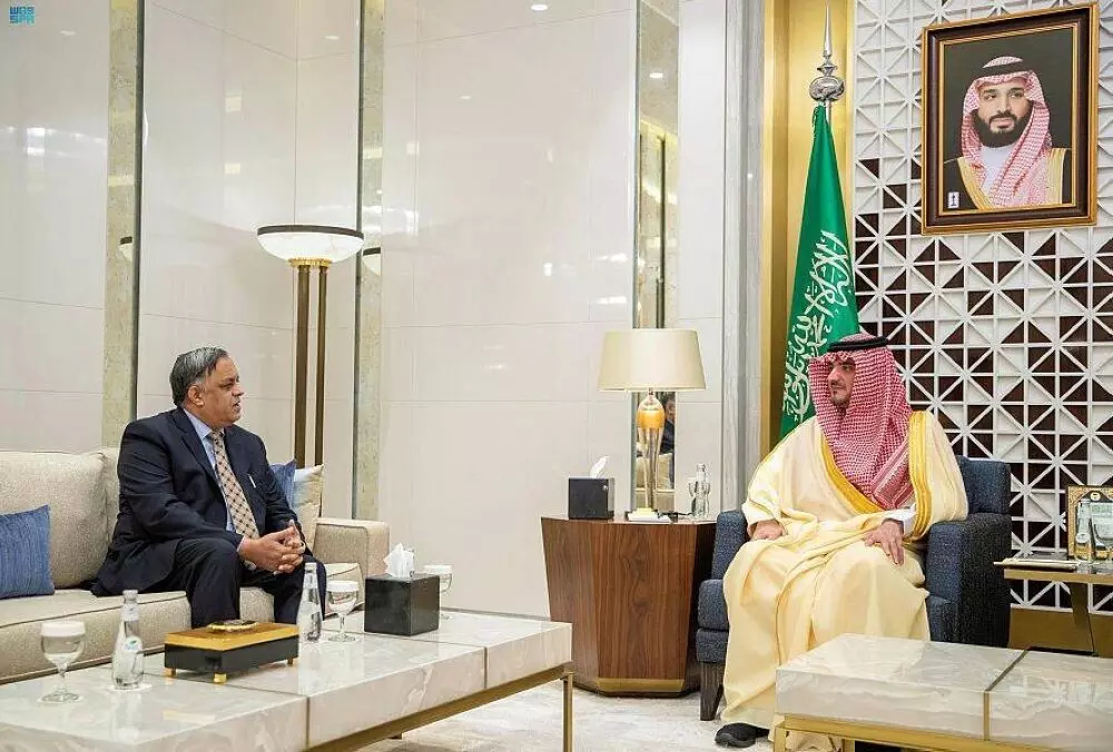 Home Minister and Indian Ambassador Home Minister and Indian Ambassador