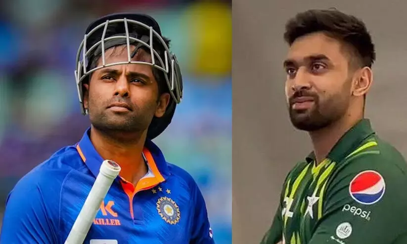 സൂര്യകുമാറിന് ആശ്വസിക്കാം; തുടർച്ചയായ നാല് മത്സരങ്ങളിൽ പൂജ്യനായി പാകിസ്താൻ താരം സൂര്യകുമാറിന് ആശ്വസിക്കാം; തുടർച്ചയായ നാല് മത്സരങ്ങളിൽ പൂജ്യനായി പാകിസ്താൻ താരം