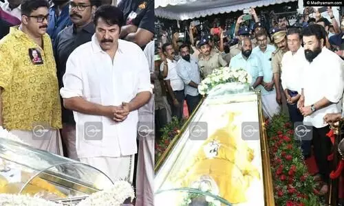 ചിരിയുടെ നടനവൈഭവത്തിന് കണ്ണീരണിഞ്ഞ് കൊച്ചിയുടെ യാത്രാമൊഴി