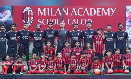 എ.സി മിലാൻ അക്കാദമി കേരള ടീം അന്താരാഷ്ട്ര ഫുട്ബാളിന് ഇറ്റലിയിലേക്ക്