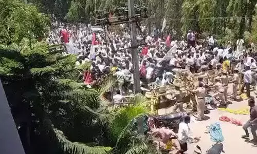 BS Yediyurappas House Attacked Amid Protests Over Reservation