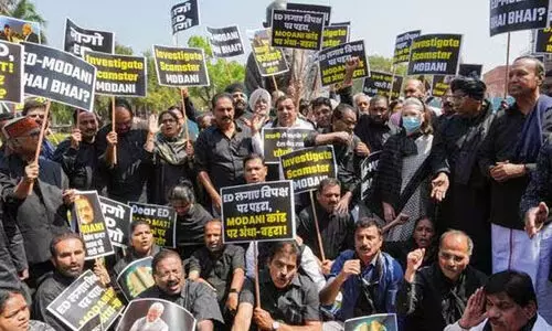 Trinamool Congress joined at Congress Black Protest Trinamool Congress joined at Congress Black Protest