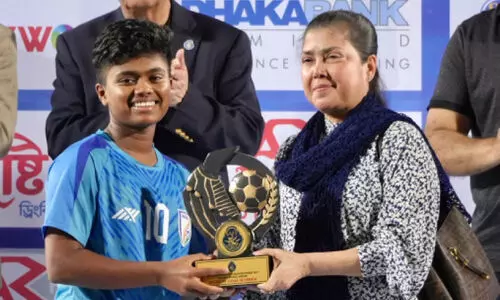 സാ​ഫ് അ​ണ്ട​ർ 17 വ​നി​ത ഫു​ട്ബാ​ൾ: റഷ്യ ജേതാക്കൾ; മ​ല​യാ​ളി താ​രം ഷി​ൽ​ജി ഷാ​ജി ടോ​പ് സ്കോ​റ​ർ