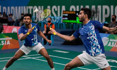 സ്പെയിൻ മാസ്റ്റേഴ്സ് ബാഡ്മിന്റൺ: എം.ആർ അർജുൻ-ധ്രുവ് കപില സഖ്യം പ്രീ ക്വാർട്ടറിൽ സ്പെയിൻ മാസ്റ്റേഴ്സ് ബാഡ്മിന്റൺ: എം.ആർ അർജുൻ-ധ്രുവ് കപില സഖ്യം പ്രീ ക്വാർട്ടറിൽ