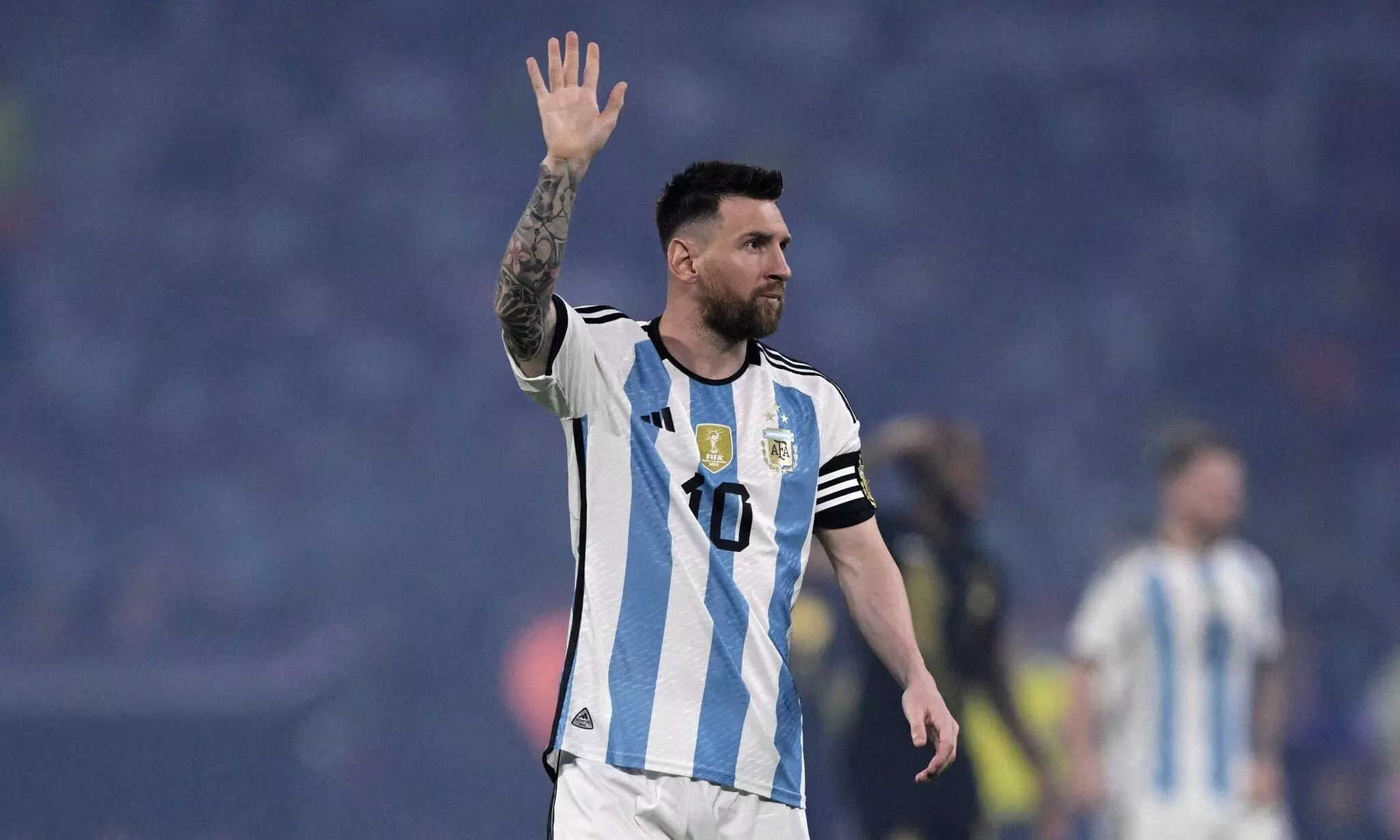 നൂറിന്റെ നിറവിൽ ഹാട്രിക് മെസ്സി; കരീബിയൻ ദ്വീപുകാരെ കെട്ടുകെട്ടിച്ച് അർജന്റീന