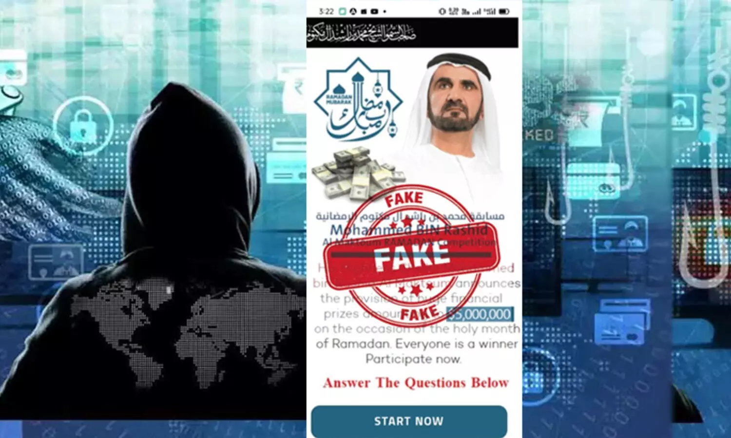 fake contest, ramadan contest, Sheikh Mohammed