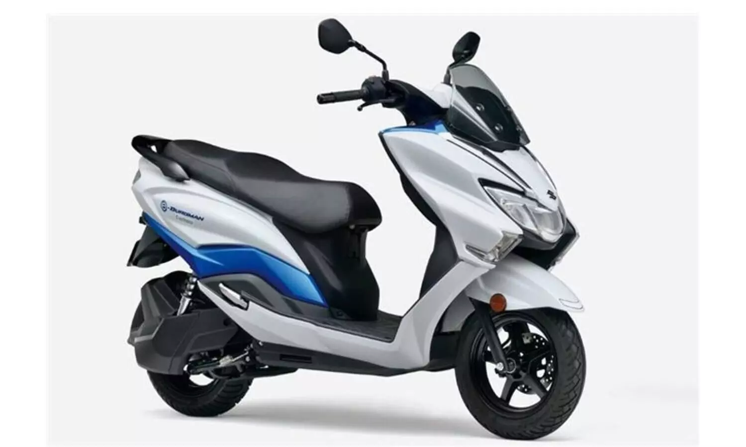 Suzuki e-Burgman revealed with swappable battery