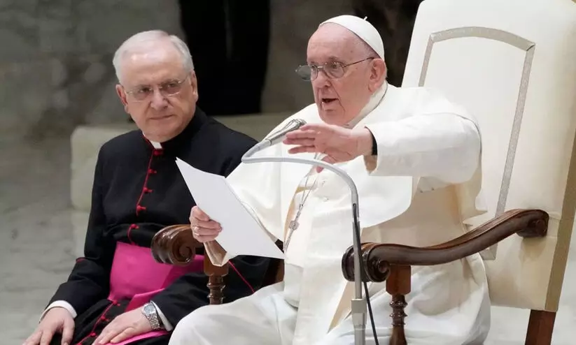 ശ്വാസകോശത്തിൽ അണുബാധ; ഫ്രാൻസിസ് മാർപ്പാപ്പ ആശുപത്രിയിൽ ശ്വാസകോശത്തിൽ അണുബാധ; ഫ്രാൻസിസ് മാർപ്പാപ്പ ആശുപത്രിയിൽ