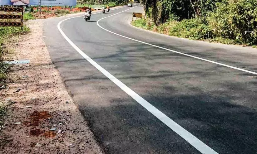 പാ​ത ന​വീ​ക​ര​ണം പൂ​ർ​ത്തി​യാ​യി; കോ​ഴി​ക്കോ​ട്ടേ​ക്ക് ഇ​നി പു​ത്ത​ൻ പാ​ത