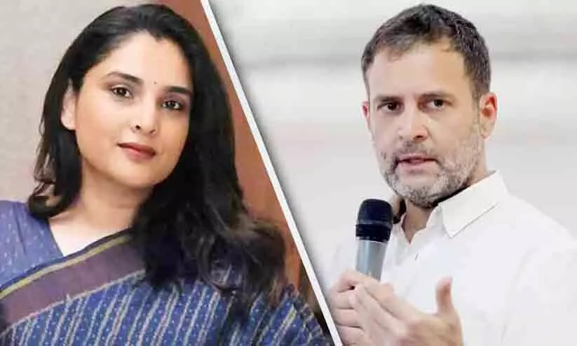 Divya Spandana, Rahul Gandhi