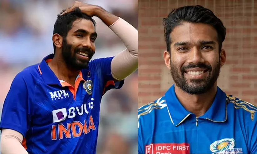 ഐ.പി.എൽ: ബുംറക്ക് പകരം പന്തെറിയാൻ മലയാളി പേസർ ഐ.പി.എൽ: ബുംറക്ക് പകരം പന്തെറിയാൻ മലയാളി പേസർ