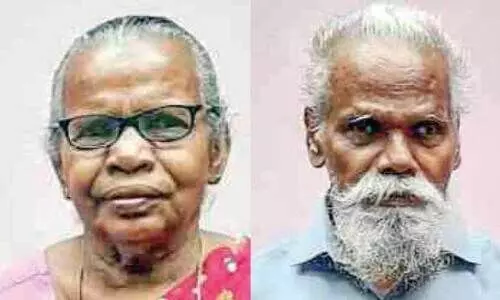 കിഴക്കഞ്ചേരിയിൽ ഭർത്താവ് ഭാര്യയെ വെട്ടിക്കൊലപ്പെടുത്തി