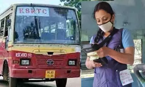 ശമ്പള രഹിത സേവനം 41ാം ദിവസം; ശമ്പളം കിട്ടാത്തതിൽ പ്രതിഷേധിച്ച വനിത കണ്ടക്ടറെ സ്ഥലം മാറ്റി