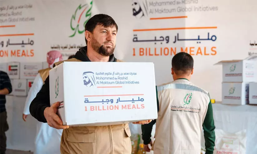 വൺ ബില്യൺ മീൽസ്​; തലബാത്ത്​ വഴിയും സംഭാവന നൽകാം