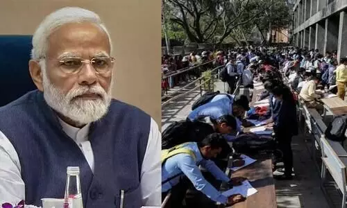 രാജ്യത്ത് തൊഴിലില്ലായ്മ നിരക്ക് കുതിക്കുന്നു; തൊഴിൽ പങ്കാളിത്ത നിരക്ക് ഇടിഞ്ഞു രാജ്യത്ത് തൊഴിലില്ലായ്മ നിരക്ക് കുതിക്കുന്നു; തൊഴിൽ പങ്കാളിത്ത നിരക്ക് ഇടിഞ്ഞു