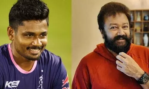 Jayaram imitate Sanju Samson Voice, Went Viral