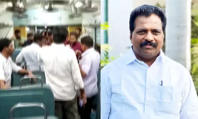 elathur-train-fire, Kodikunnil Suresh