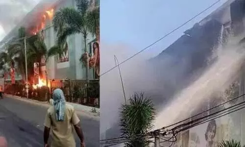 Jayalakshmi Silks Fire