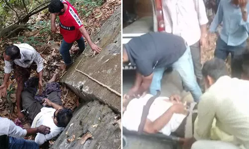 താമരശ്ശേരി ചുരത്തിൽ വാഹനാപകടം: രണ്ടു പേർക്ക് പരിക്ക്