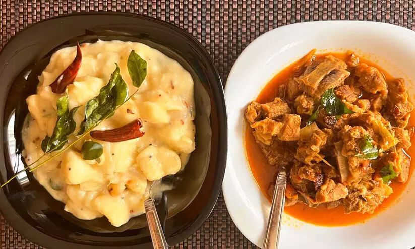 പാൽകപ്പ ബീഫ് റോസ്റ്റ് പാൽകപ്പ ബീഫ് റോസ്റ്റ്