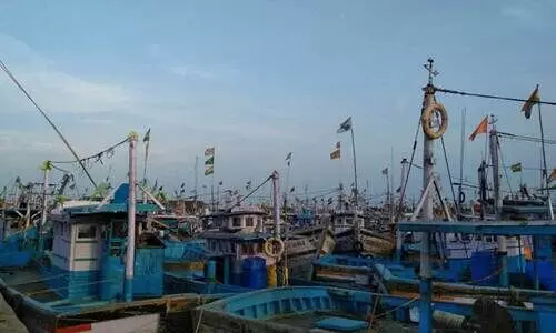 Beypur fishing port strike Beypur fishing port strike