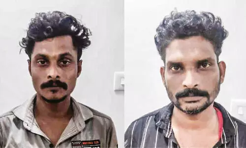 ക​ഞ്ചാ​വു​മാ​യി ര​ണ്ടുപേ​ർ പി​ടി​യി​ൽ