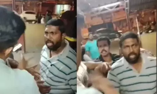 കറി കുറഞ്ഞതിനെ ചൊല്ലി തട്ടുകടയിൽ പ്രശ്നമുണ്ടാക്കി; പിടിയിലായയാളെ വിട്ടയക്കാൻ പൊലീസ് സ്റ്റേഷനിൽ സി.പി.എം നേതാക്കളുടെ അതിക്രമം
