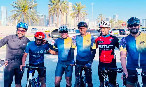 നോ​മ്പി​ലെ സാ​യാ​ഹ്​​ന​ങ്ങ​ൾ ഓ​ടി​ത്തീ​ർ​ത്ത്​ മ​ല്ലൂ റൈ​ഡ​ർ​മാ​ർ