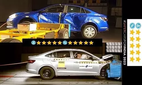 രാജ്യത്തെ ഏറ്റവും സുരക്ഷിത സെഡാനുകൾ ഇവർ; ക്രാഷ് ടെസ്റ്റിൽ ഫൈവ് സ്റ്റാറുമായി വെര്‍ട്ടിസും സ്ലാവിയയും