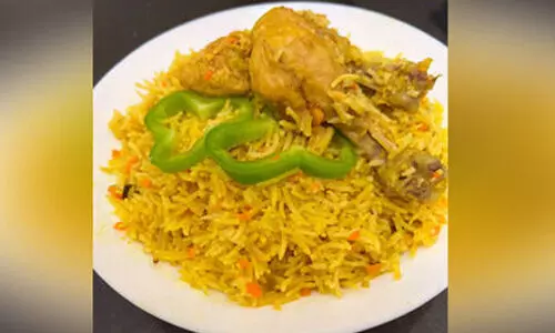 റമദാൻ രുചി; ചി​ക്ക​ൻ കാ​പ്സി​കം റൈ​സ്