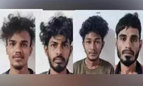 ആറ് ഇരുചക്രവാഹനങ്ങൾ കവർന്ന കേസ്: നാല് യുവാക്കൾ അറസ്റ്റിൽ ആറ് ഇരുചക്രവാഹനങ്ങൾ കവർന്ന കേസ്: നാല് യുവാക്കൾ അറസ്റ്റിൽ