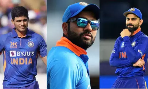 കരിയറിലെ മികച്ച റാങ്കിൽ ശുഭ്മൻ ഗിൽ; ആദ്യ പത്തിൽ വിരാട് കോഹ്ലിയും രോഹിത് ശർമയും